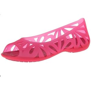 Women's Adrina III Peep Toe Flat

 Crocs